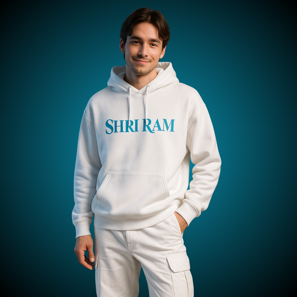 Shree Ram. Oversized Hoodie bhakty.store