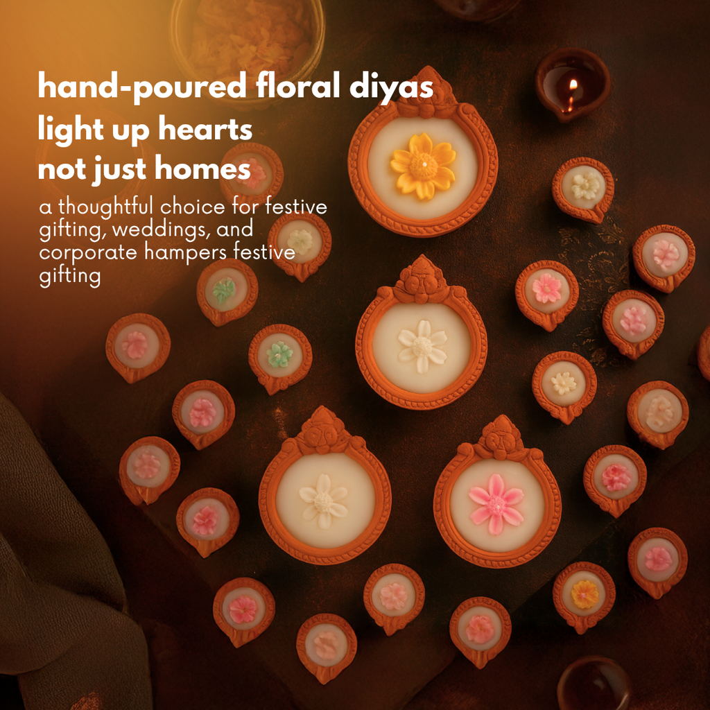 Diwali Diyas Scented Candles – Decorative Sacred Scented Candle for Diwali & Puja | Bhakty.Store bhakty.store