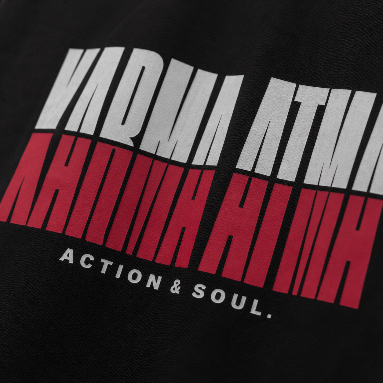 ACTION & SOUL. OVERSIZED PREMIUM T-SHIRT bhakty.life