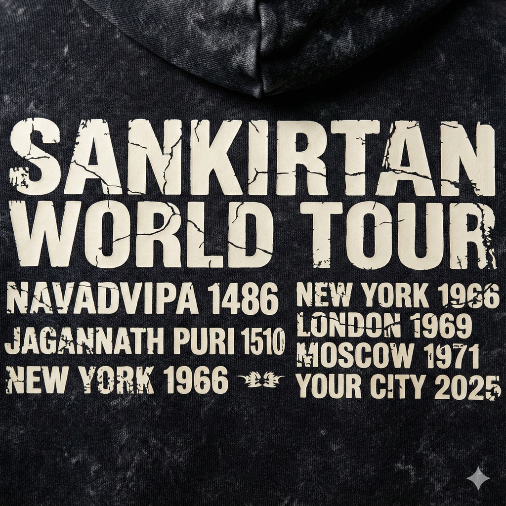 Sankirtan World Tour. Hoodie. bhakty.store
