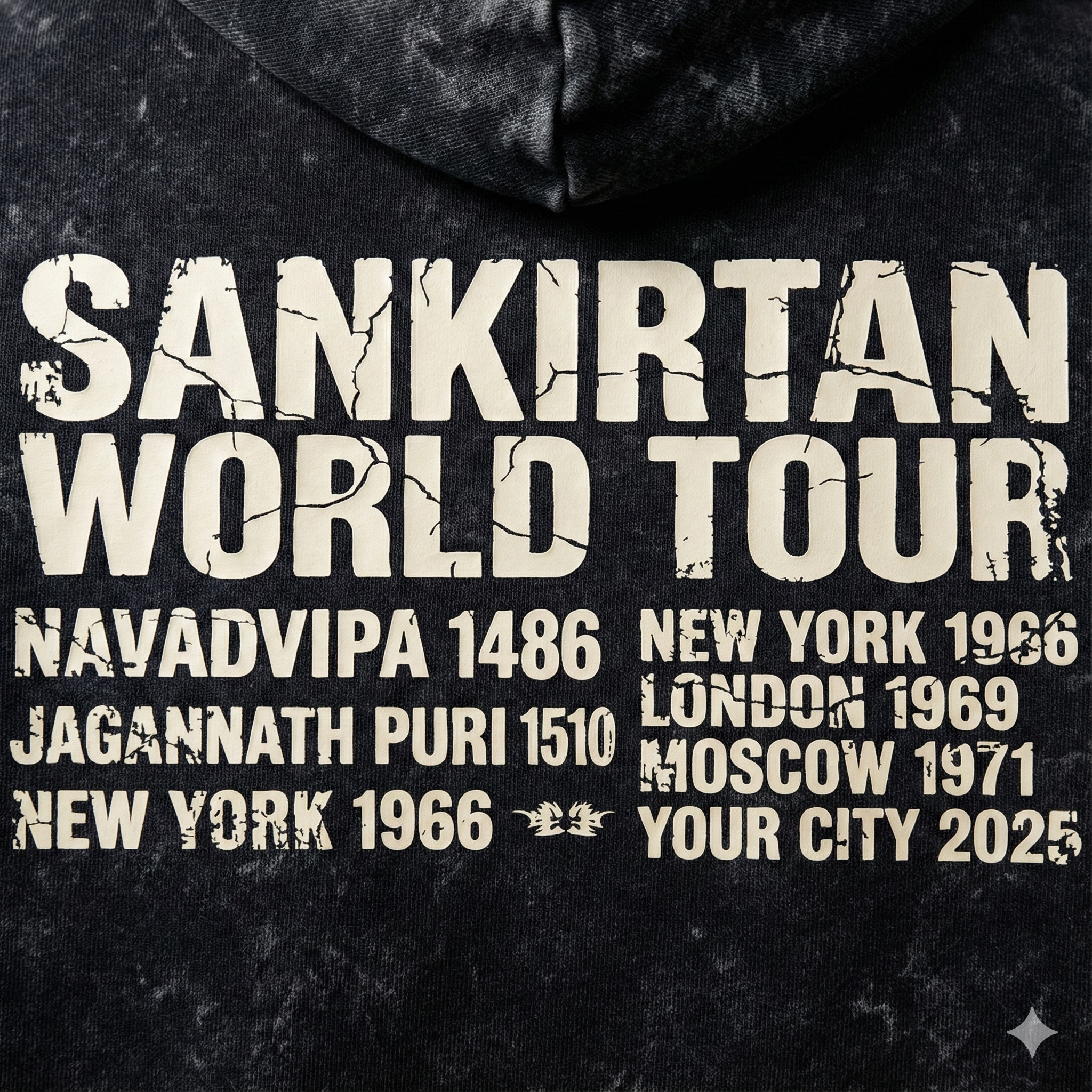 Sankirtan World Tour. Hoodie. bhakty.store