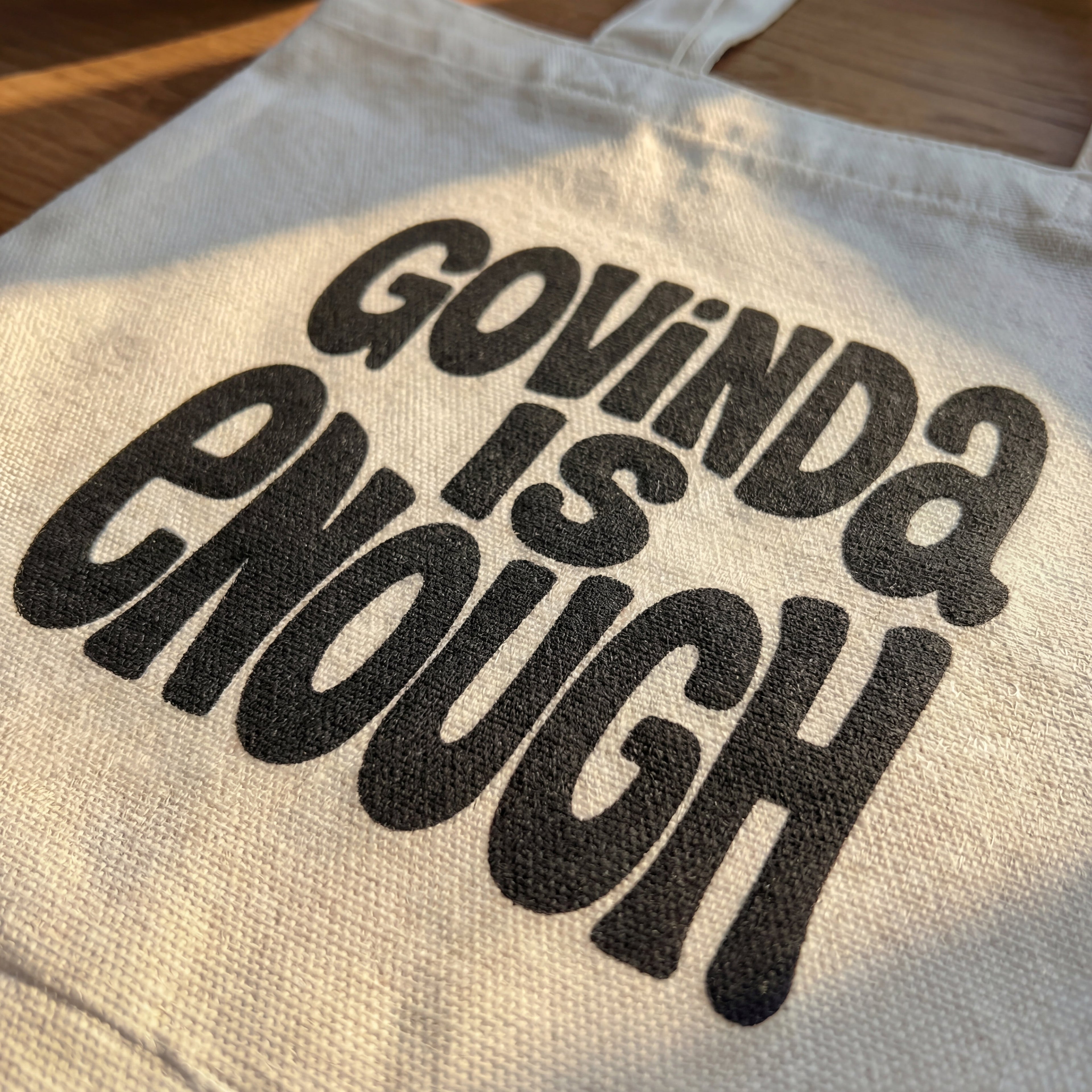 Govinda. Tote. Zipper Large bhakty.store
