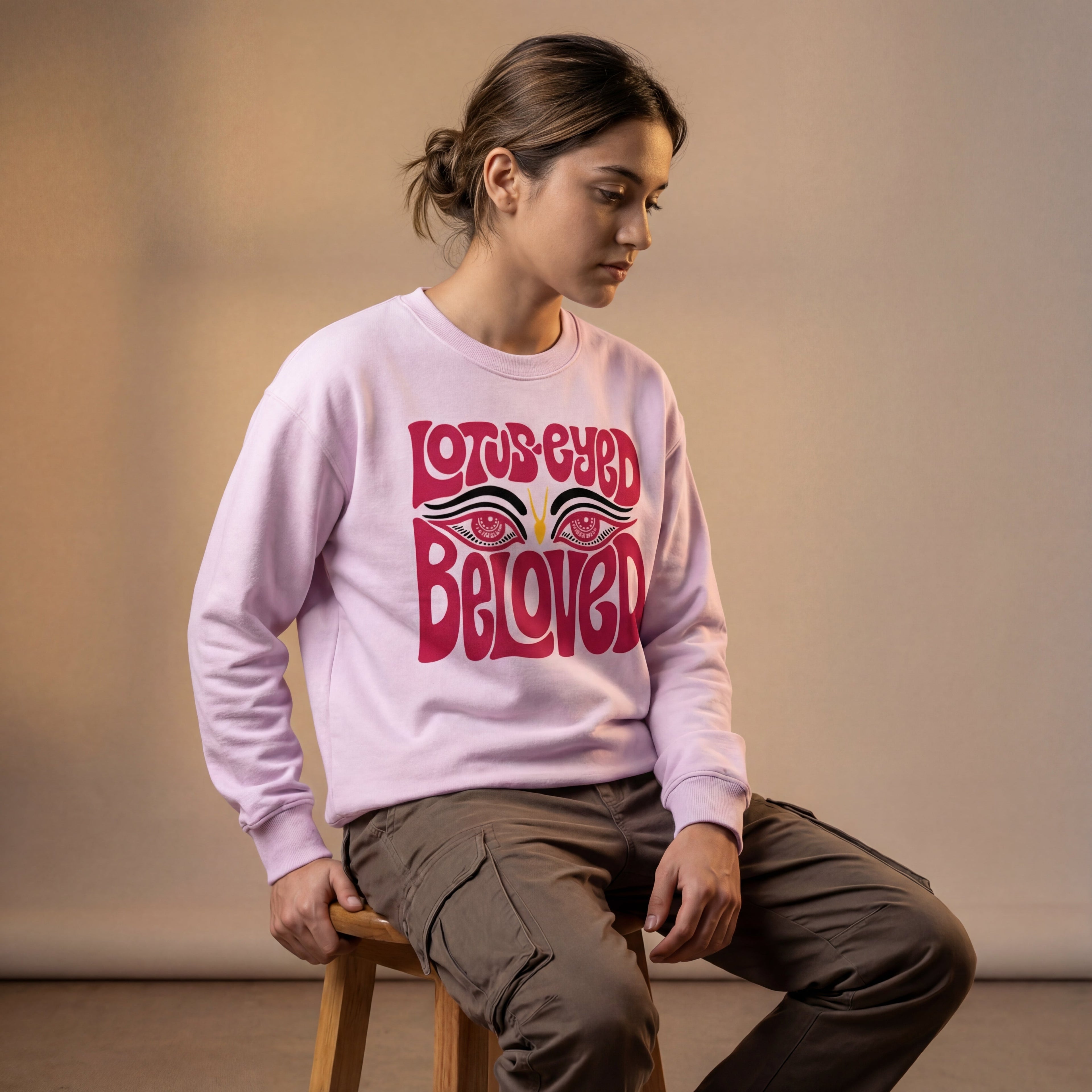 beloved. sweatshirt. bhakty.store