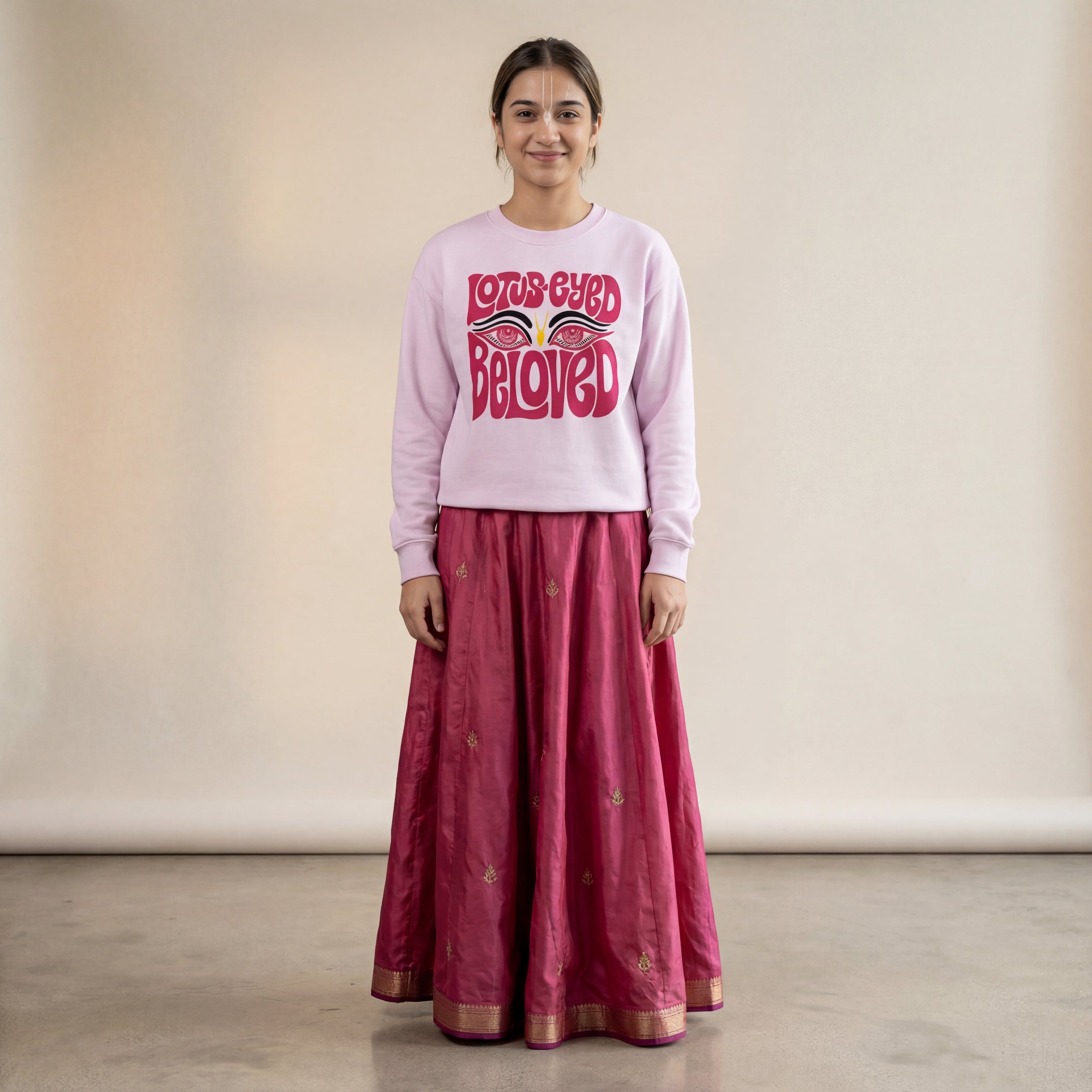 beloved. sweatshirt. bhakty.store