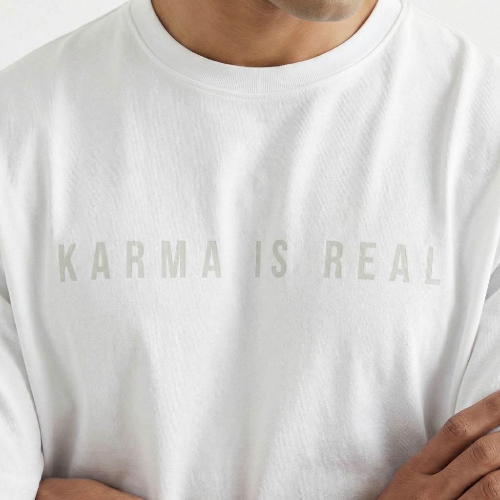 Karma. Regular Fit T-Shirt bhakty.store
