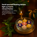 Divine Daisy Candle – Scented Handmade Candle for Diwali Décor bhakty.store