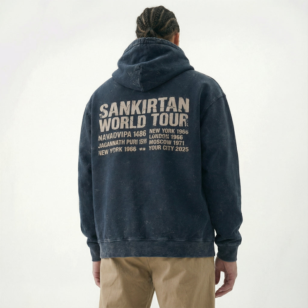 Sankirtan World Tour. Hoodie. bhakty.store