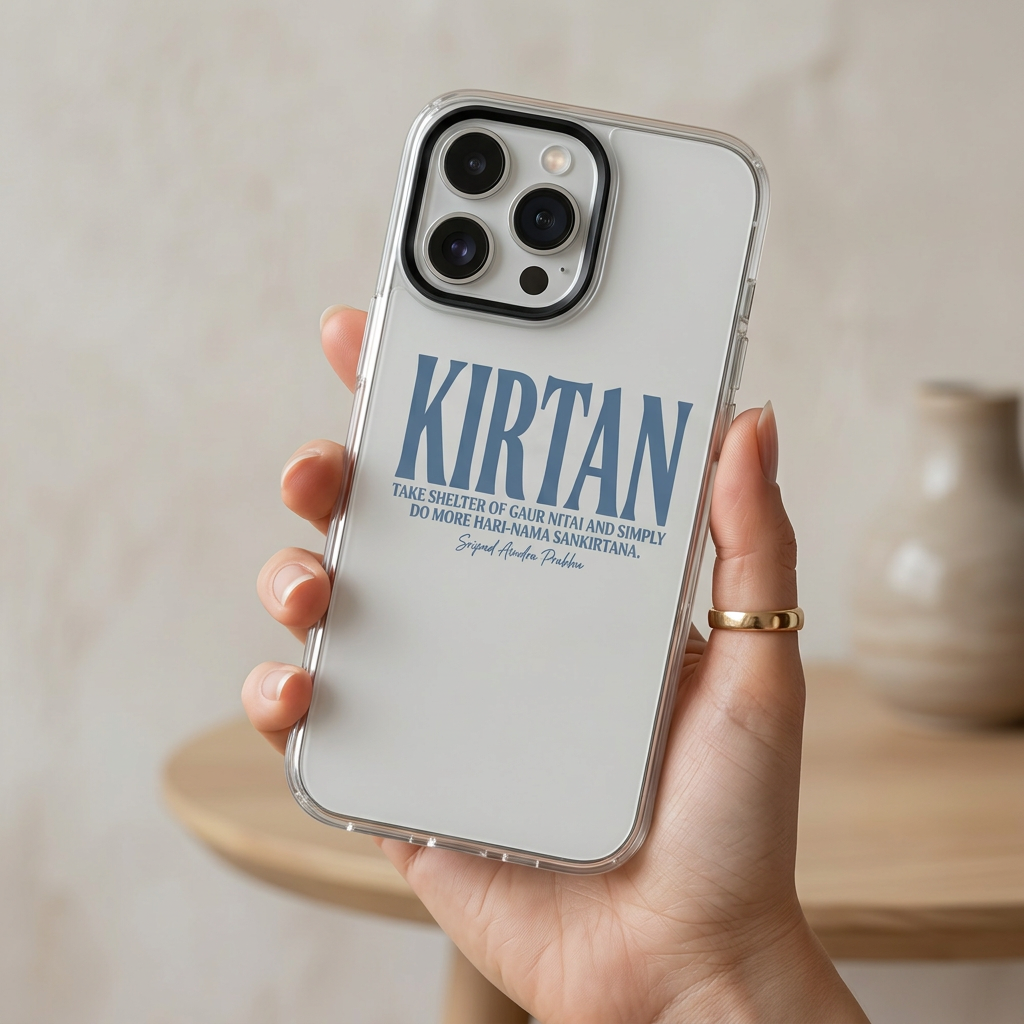 Kirtan. Hard Clear Case bhakty.store