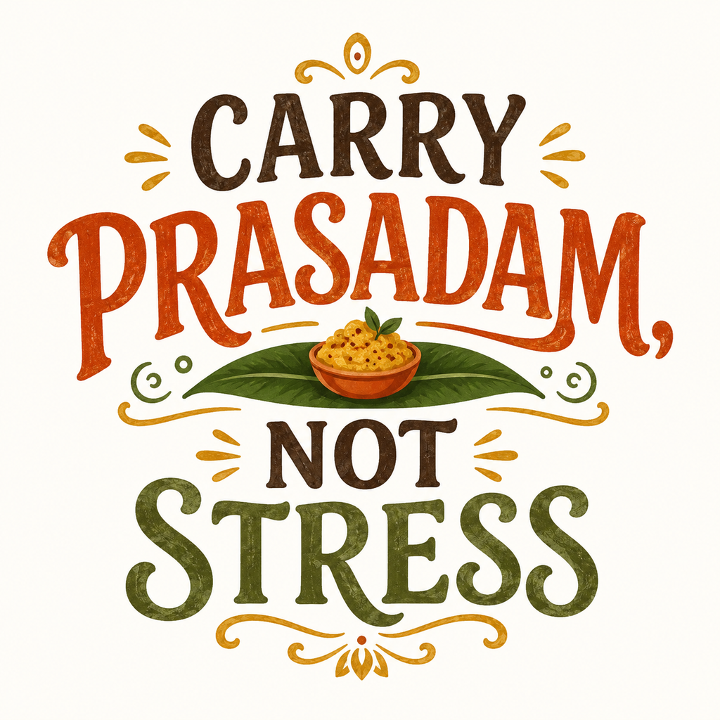 Prasadam - Fridge Magnet bhakty.life